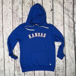 Kansas Jayhawks College Hoodie Homefield Basketball Pullover Sweatshirt